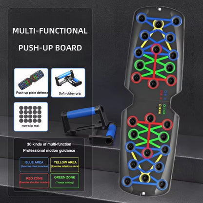 Portable Multi-Functional Push-Up Board, Suitable as a Muscle Training Equipment for Home Gym. Foldable Training Board