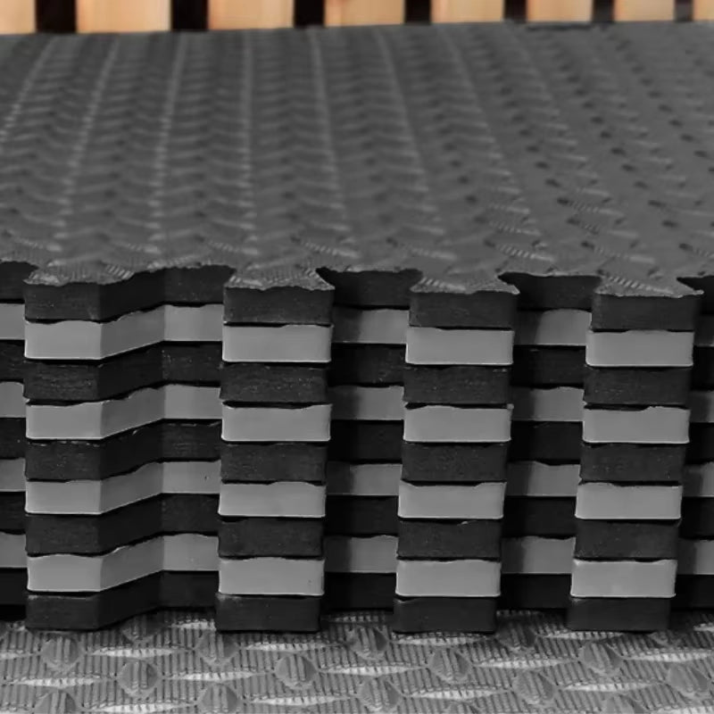 8/16 Pcs Foam Fitness Non Slip Yoga Mat Fitness Floor Tile Protection Pad Fitness Equipment Mat Suitable for Indoor Fitness